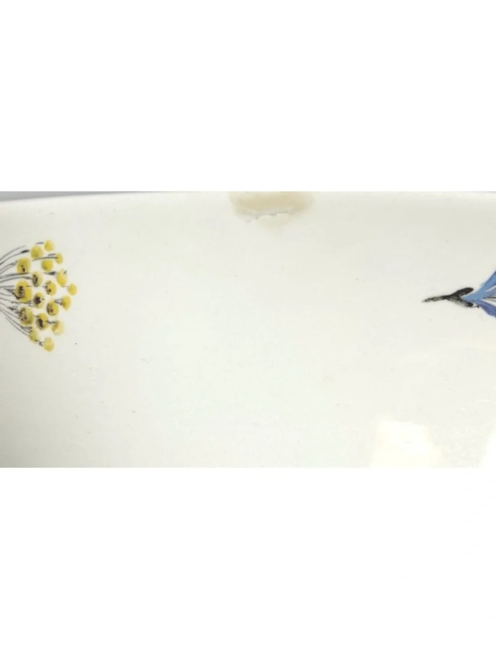 Vintage Eva Zeisel for Hallcraft Oval Serving Platter with Floral Design